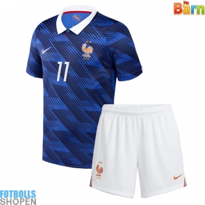 Billiga Frankrike Michael Olise #11 Hemmatröja Barn VM 2026 Kortärmad (+ Korta byxor)